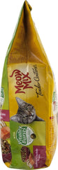 Meow Mix gros plan sur le centre tendre montrant la texture moelleuse et l'appétence
