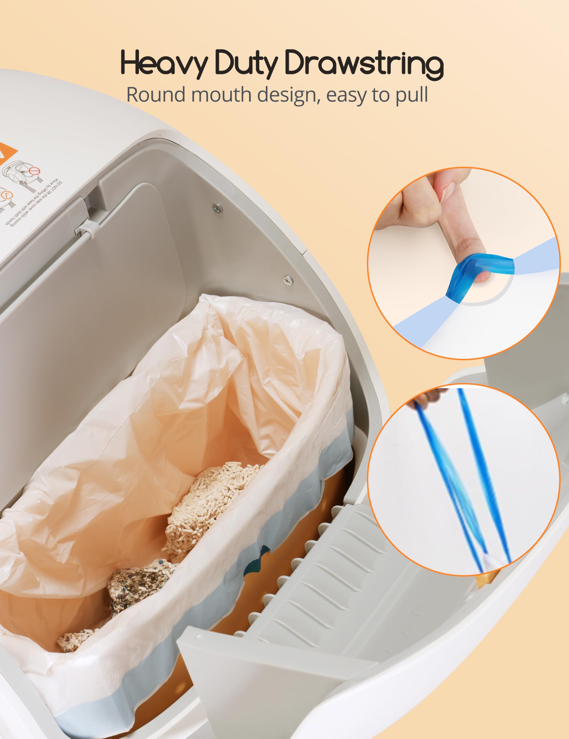 MeoWant pochette individuelle pré-découpée prête à l'emploi, manipulation hygiénique