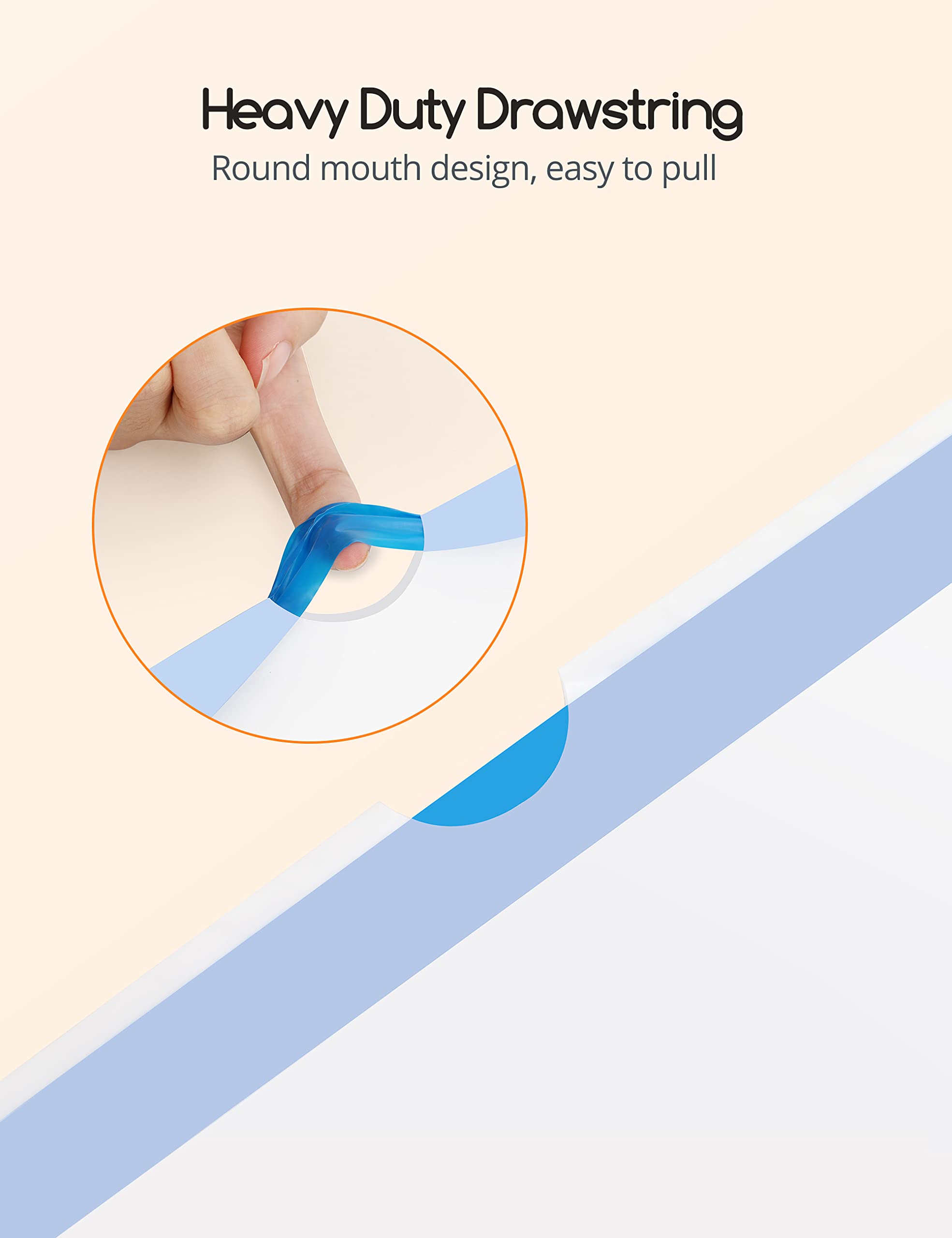 Meowant sac installé dans tiroir de bac automatique, simplifie le retrait hygiénique