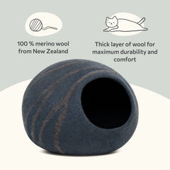 MEOWFIA chat à l'intérieur, refuge sécurisant et confortable