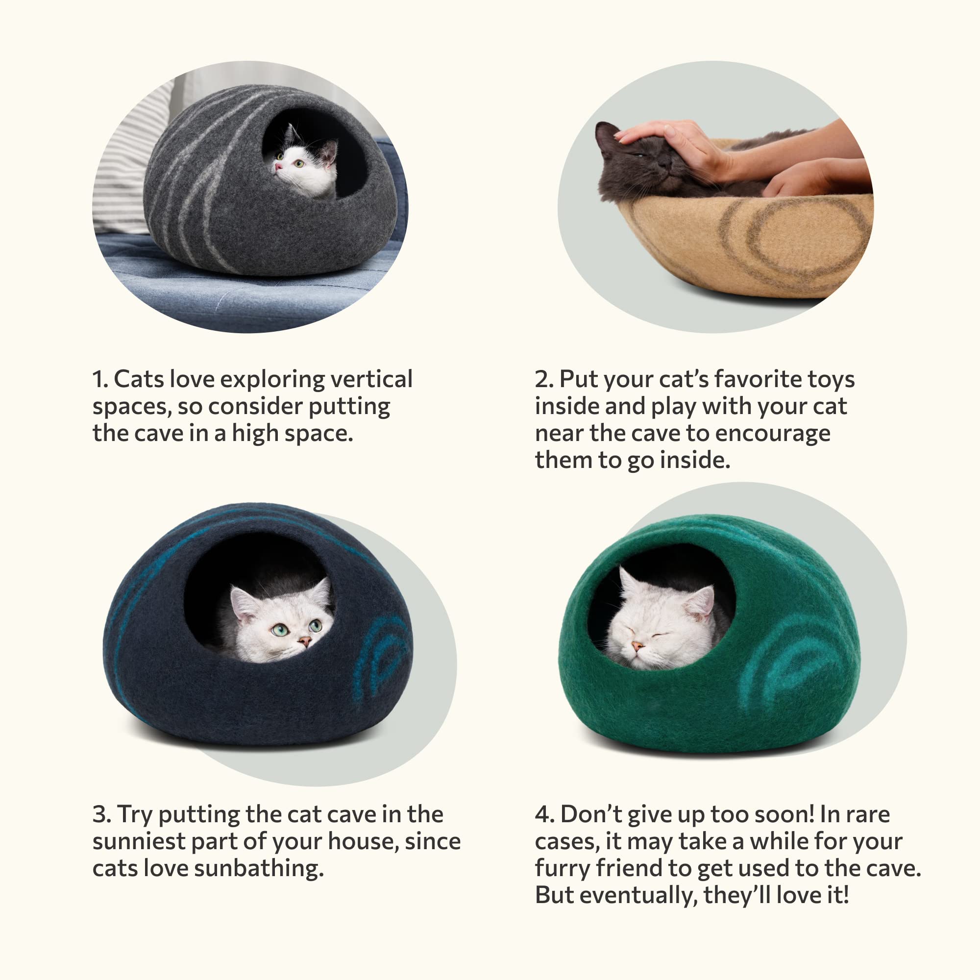 MEOWFIA niche intégrée au salon, esthétique et peu encombrante