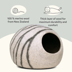 MEOWFIA chat à l'intérieur illustrant refuge apaisant et chaleur