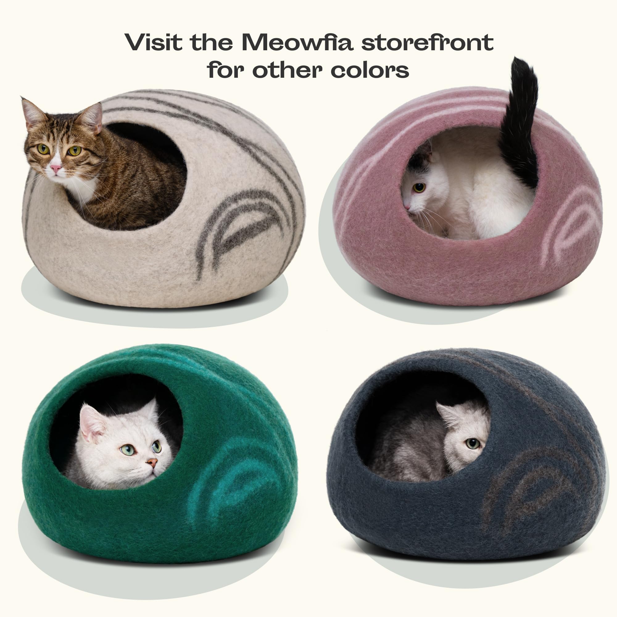 MEOWFIA comparaison taille M, guide visuel pour choisir