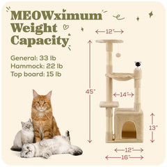 MEOWHILL hamac en peluche confortable pour repos et siestes