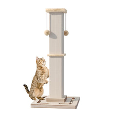 MeowHomm griffoir face avant montrant stabilité et design attrayant