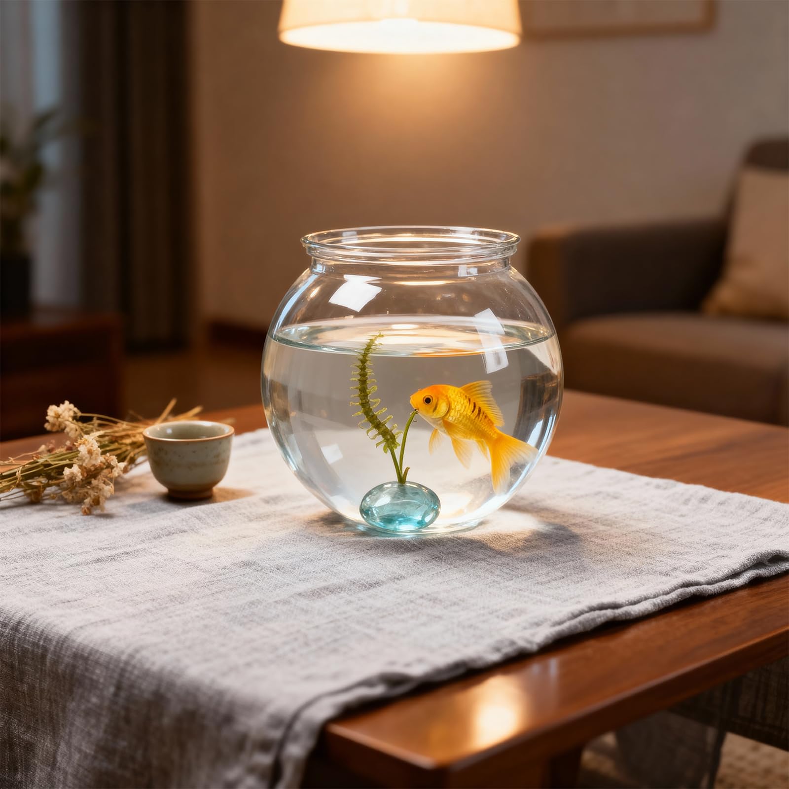 Merkaunis bol avec galets décoratifs illustrant usage décoratif polyvalent