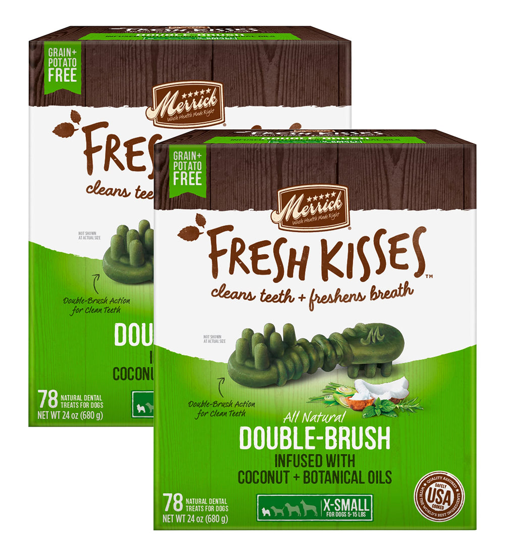 Merrick boîte avant montrant format et 78 friandises, pratique pour stockage