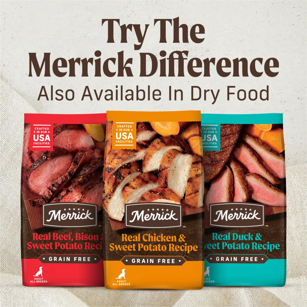 Merrick étiquette informations nutritionnelles, transparence produit