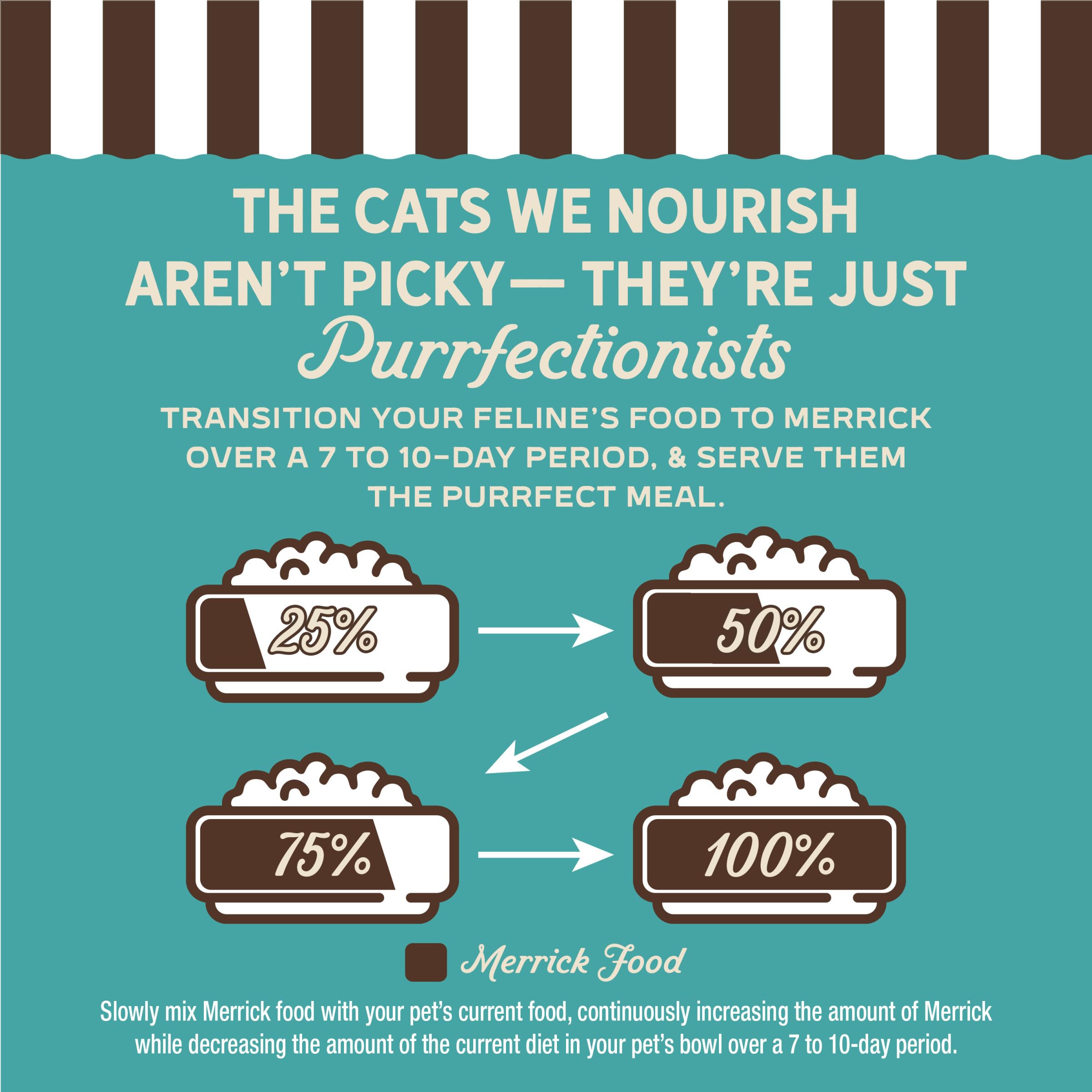 Merrick chat pelage brillant illustrant bénéfice pour peau et poil