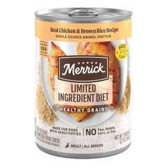 Merrick boîte avant vue du packaging rassurant et informations claires