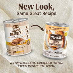 Merrick gros plan texture du pâté humide, appétence accrue pour le chien