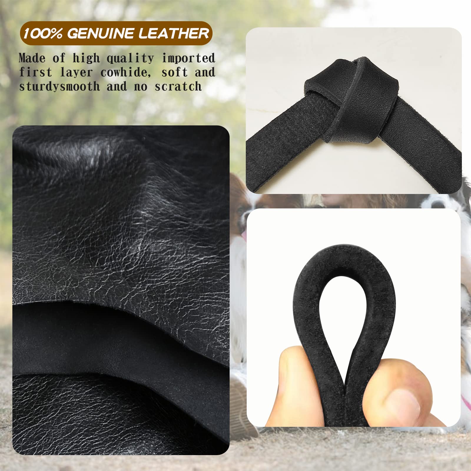 Meruogkar gros plan du tressage main en cuir, confort et absorption des chocs