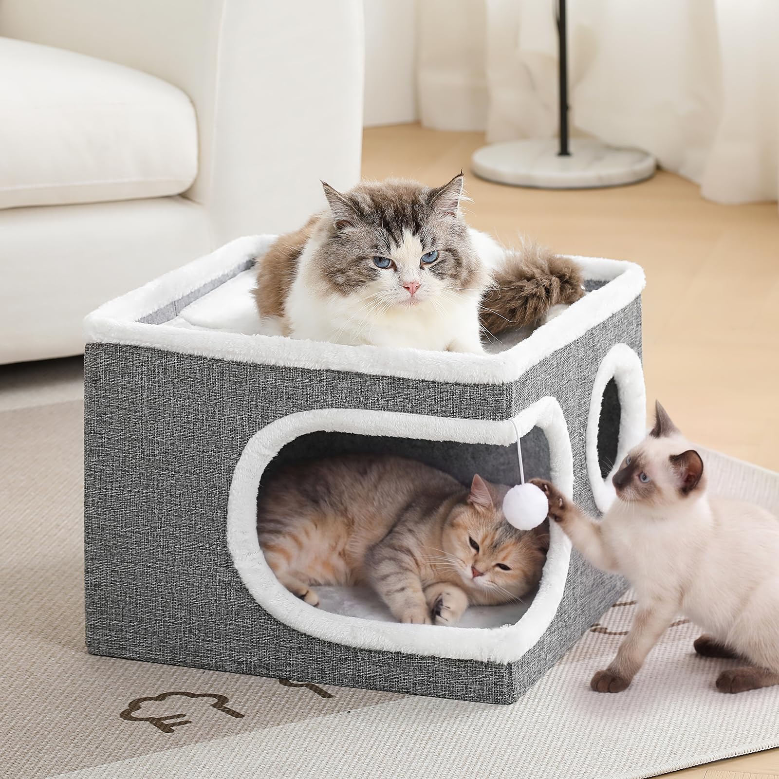 MewCharm pliée pour transport et rangement compact facile