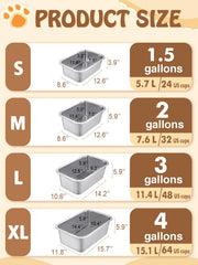 MEWTOGO gros plan finition acier inox doux pour langue