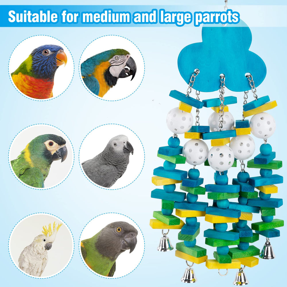 MEWTOGO jouet suspendu dans une cage offrant occupation durable