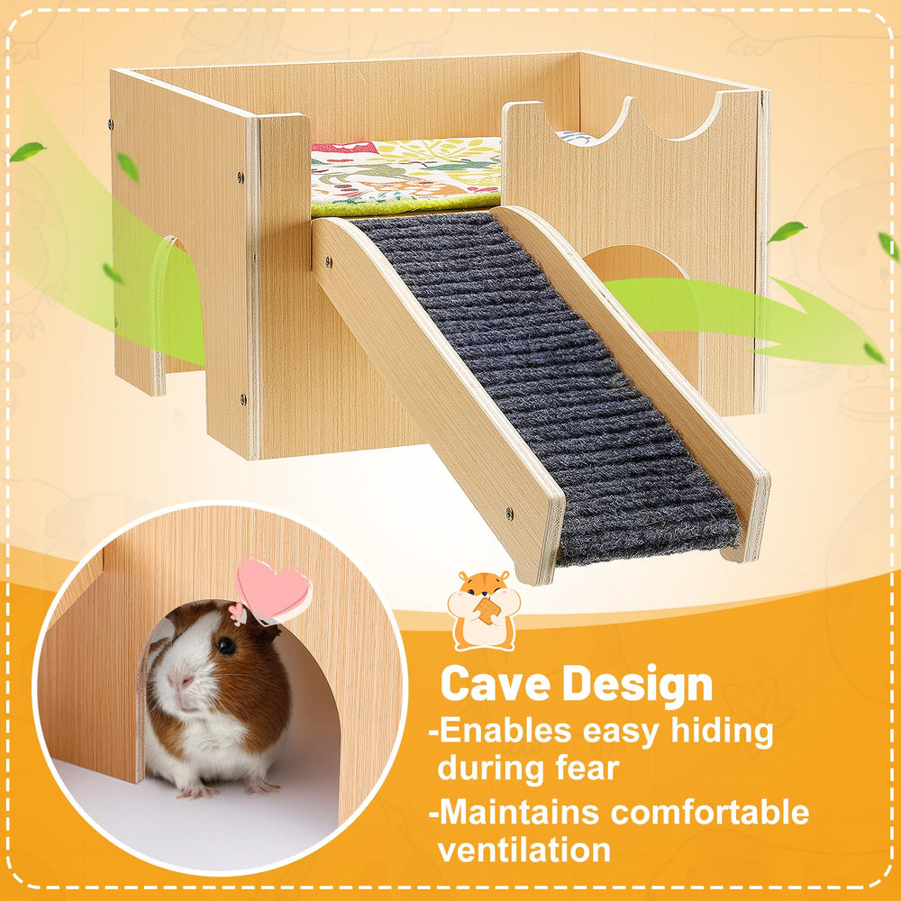 MEWTOGO toit avec tapis double-face lavable pour repos et hygiène