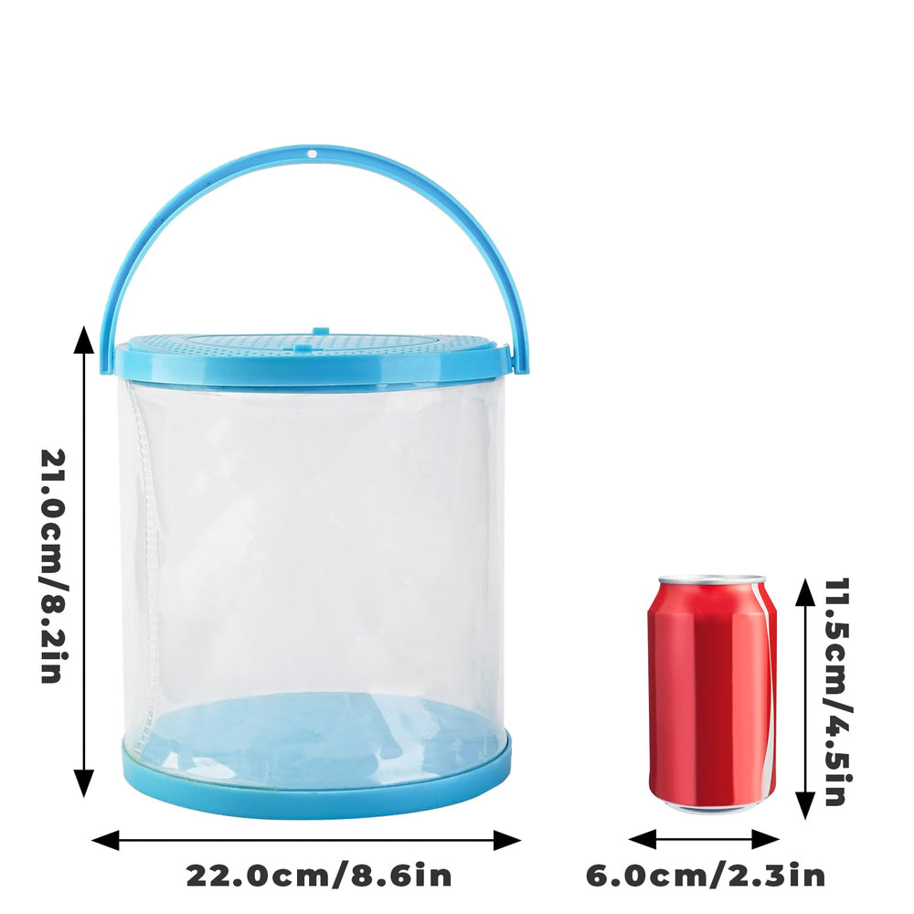 MHLLGN aquarium pliable poignée facilitant transport sécurisé en extérieur