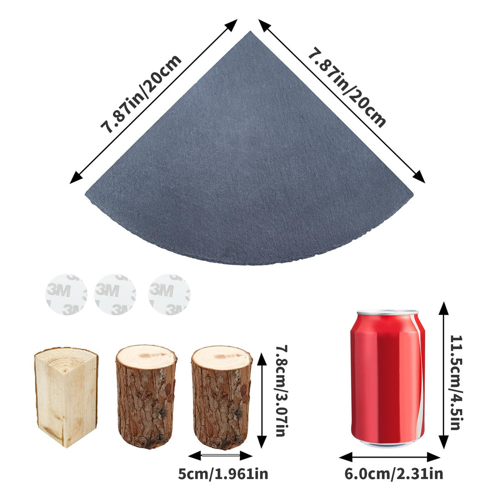 MHLLGN gros plan ardoise texture, meilleure conduction thermique visible