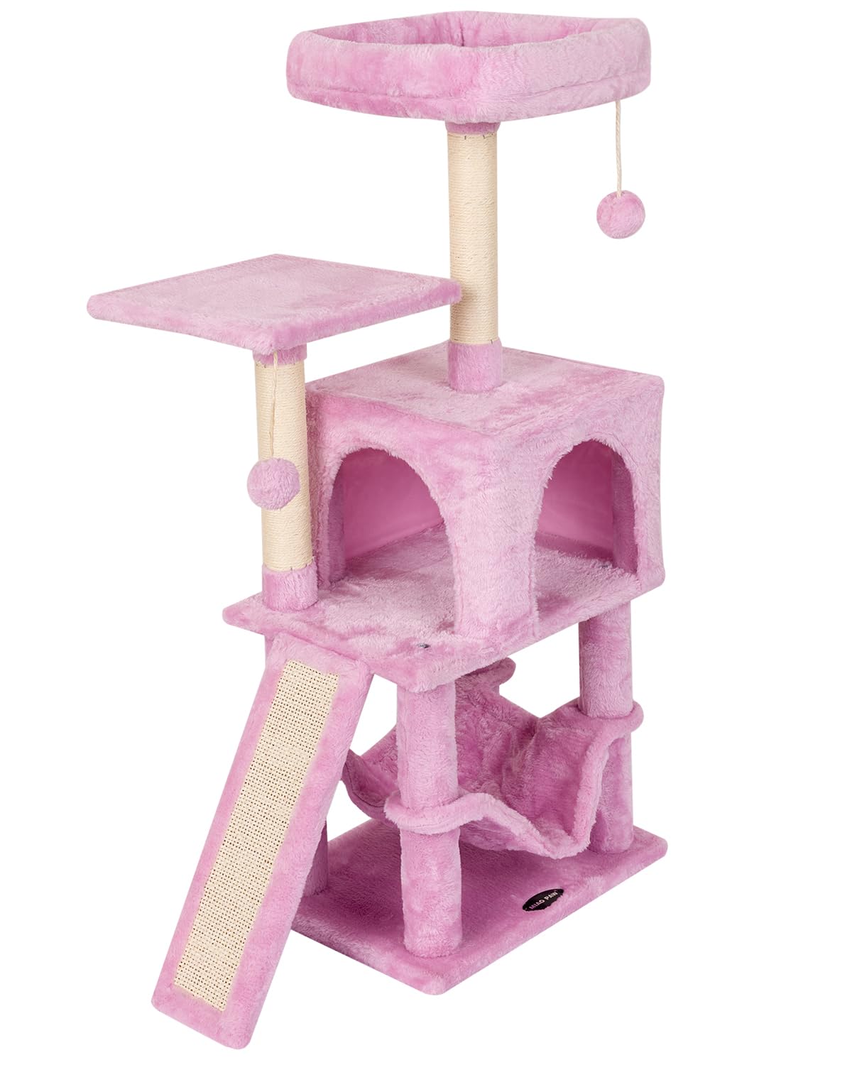 MIAO PAW hamac doux en peluche pour sieste confortable