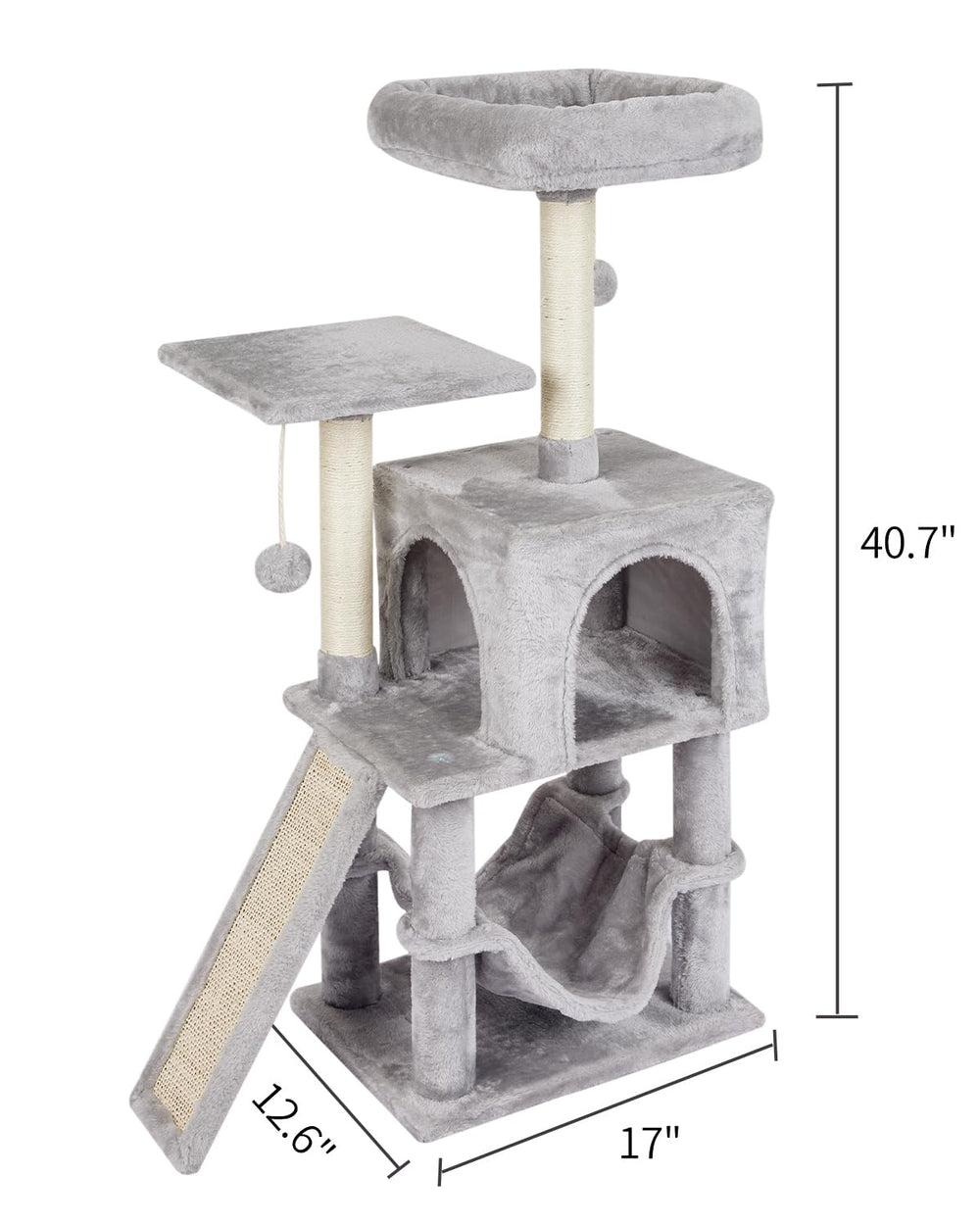 MIAO PAW chat utilise l'échelle et les plateformes, stimule activité physique