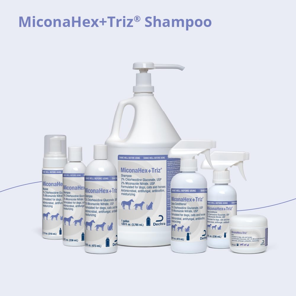 MiconaHex+Triz texture du shampooing montrant consistance apaisante