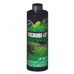 MICROBE-LIFT flacon face montrant l'étiquette et usage facilité pour plantes d'aquarium