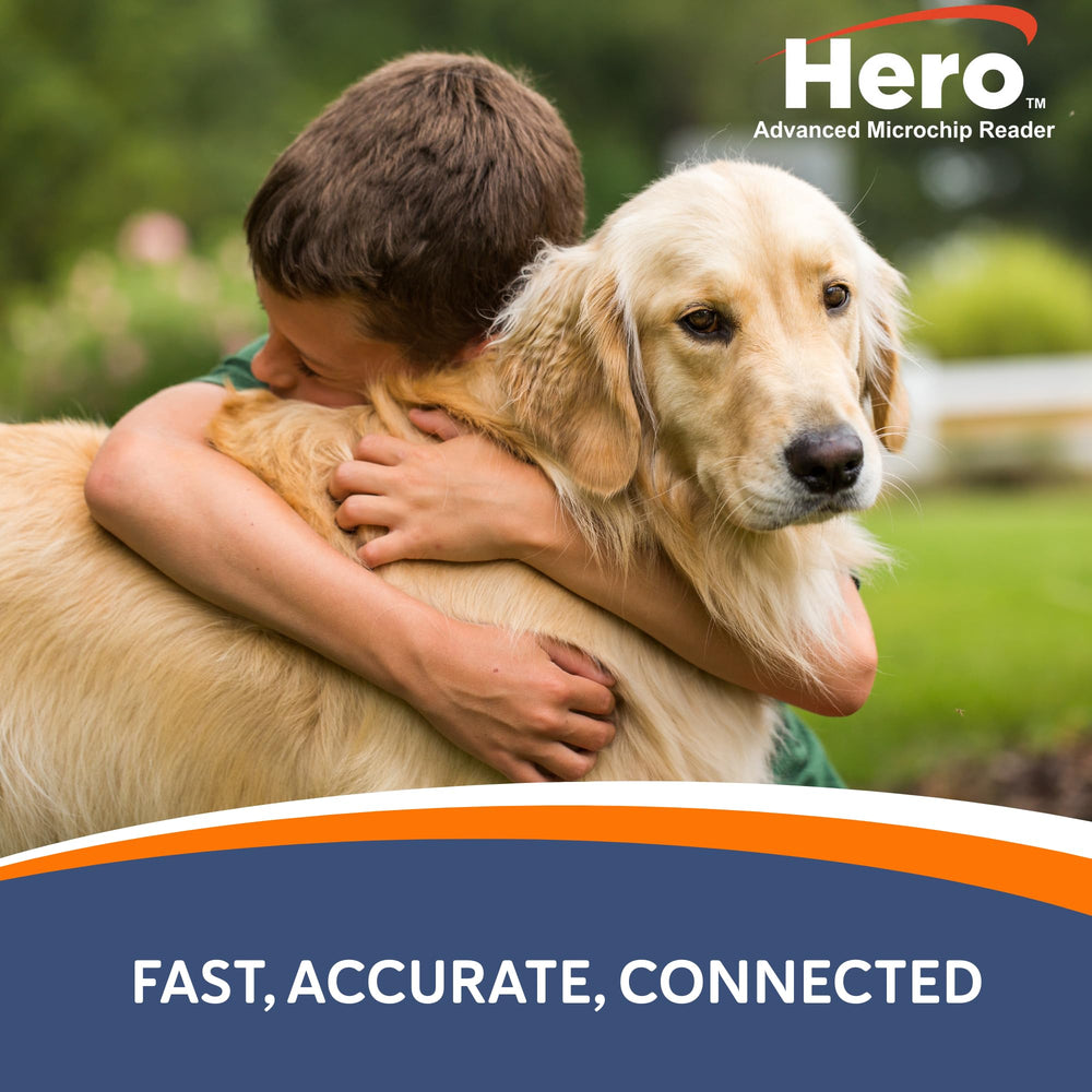Microchip ID Hero connexion Bluetooth envoyant numéros rapidement vers appareil