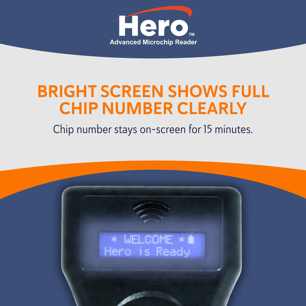 Microchip ID Hero étui protecteur compact protégeant l’appareil en transport