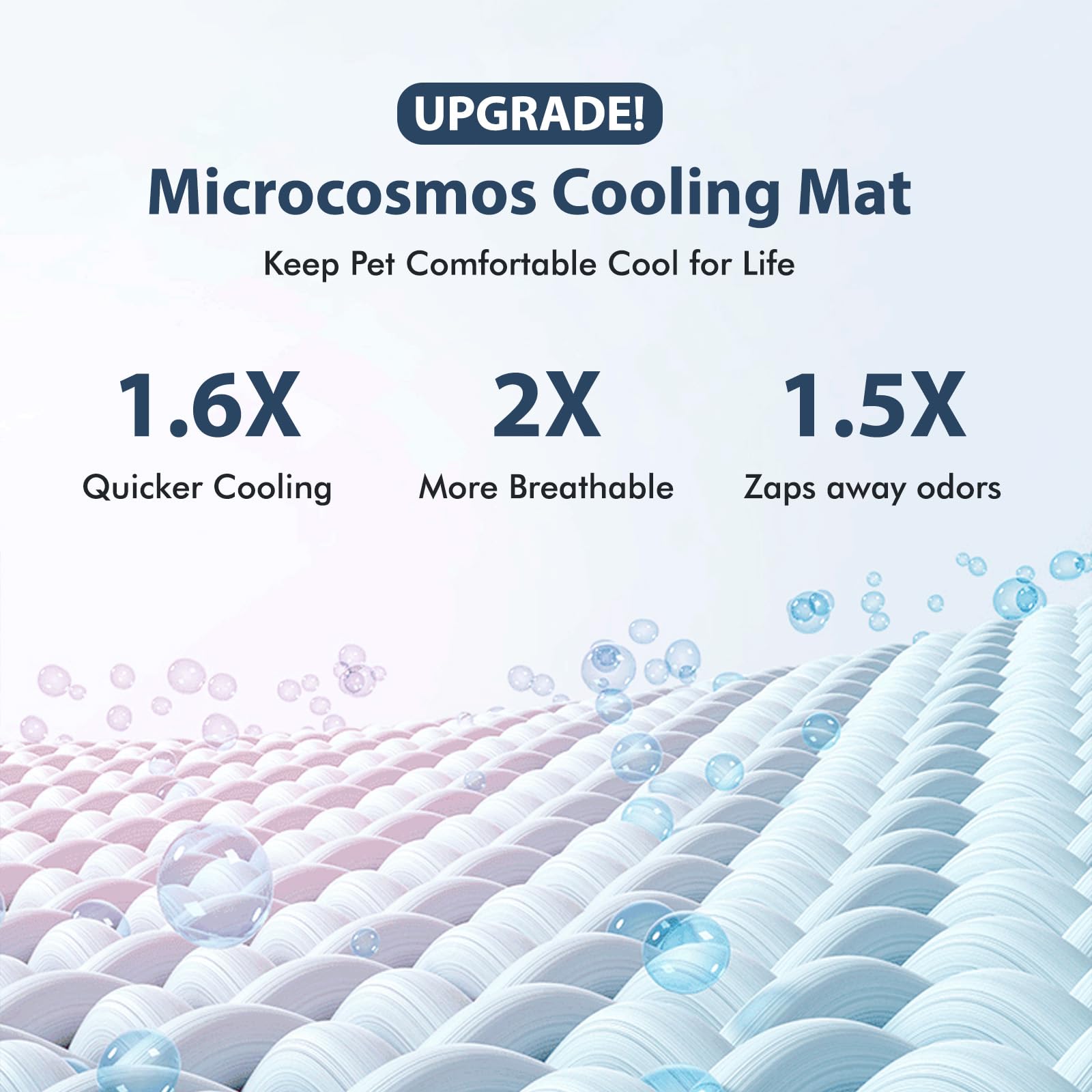 MICROCOSMOS tapis plié pour transport facile et gain de place