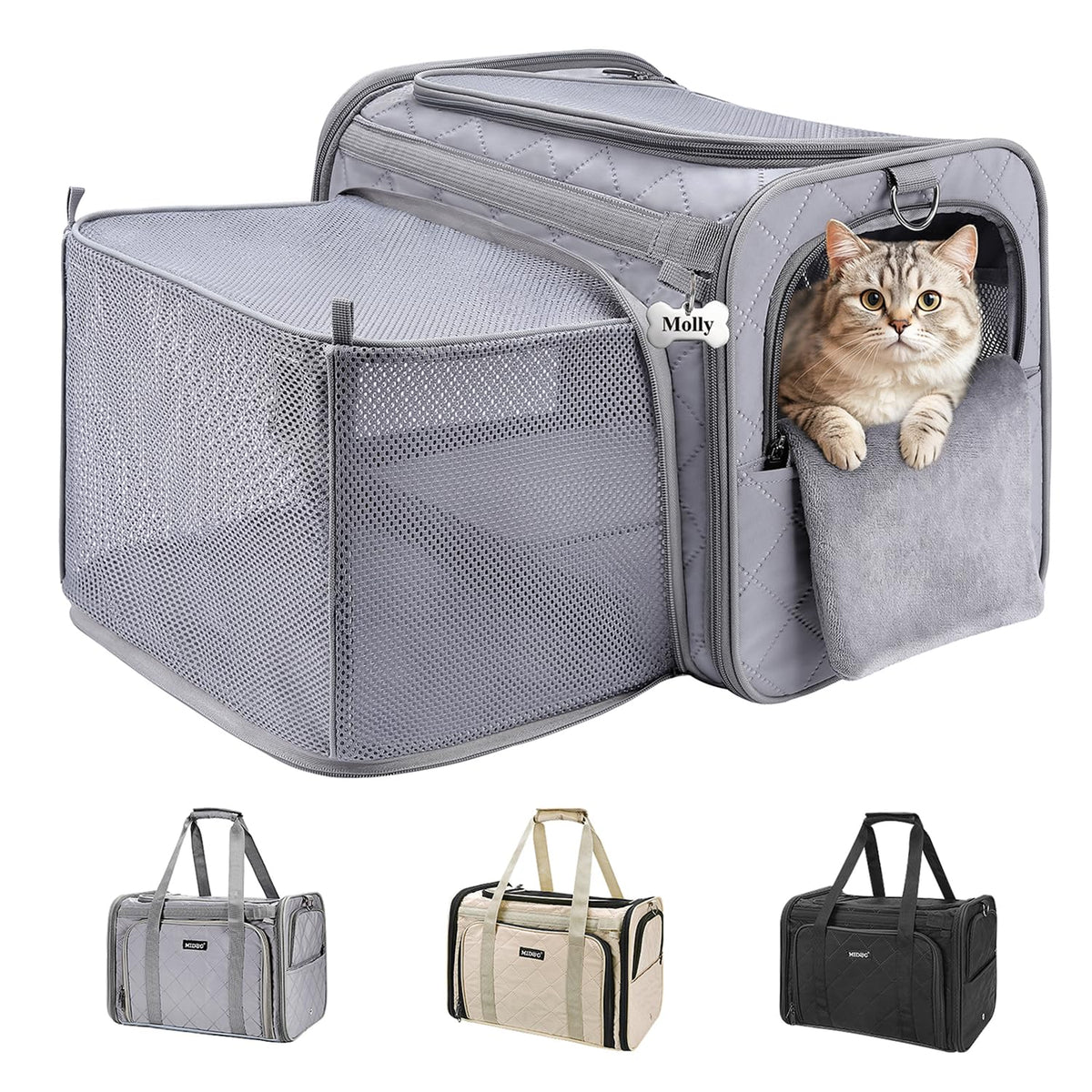 MIDOG vue avant du transporteur, permet un accès sécurisé et confortable