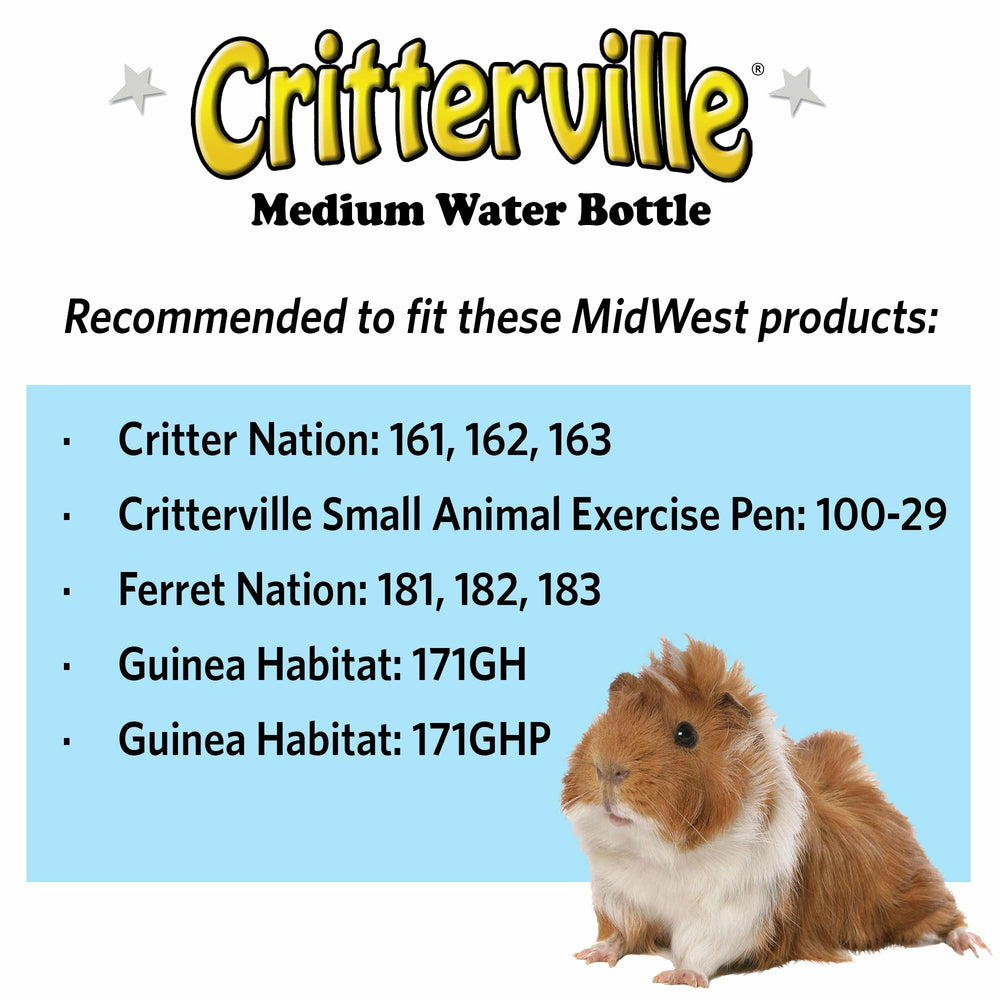 MidWest Critter Ville mise en situation cage hydratation pratique