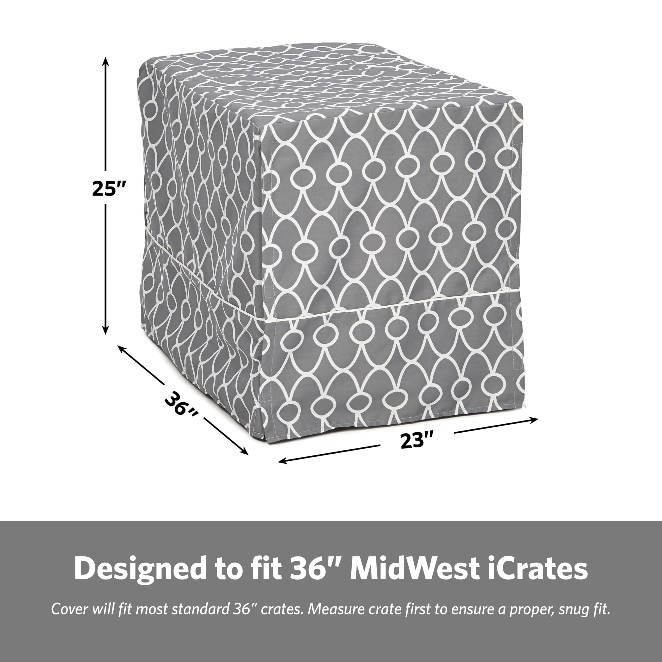 MidWest Homes for Pets attaches velcro sécurisant la housse et assurant maintien fiable