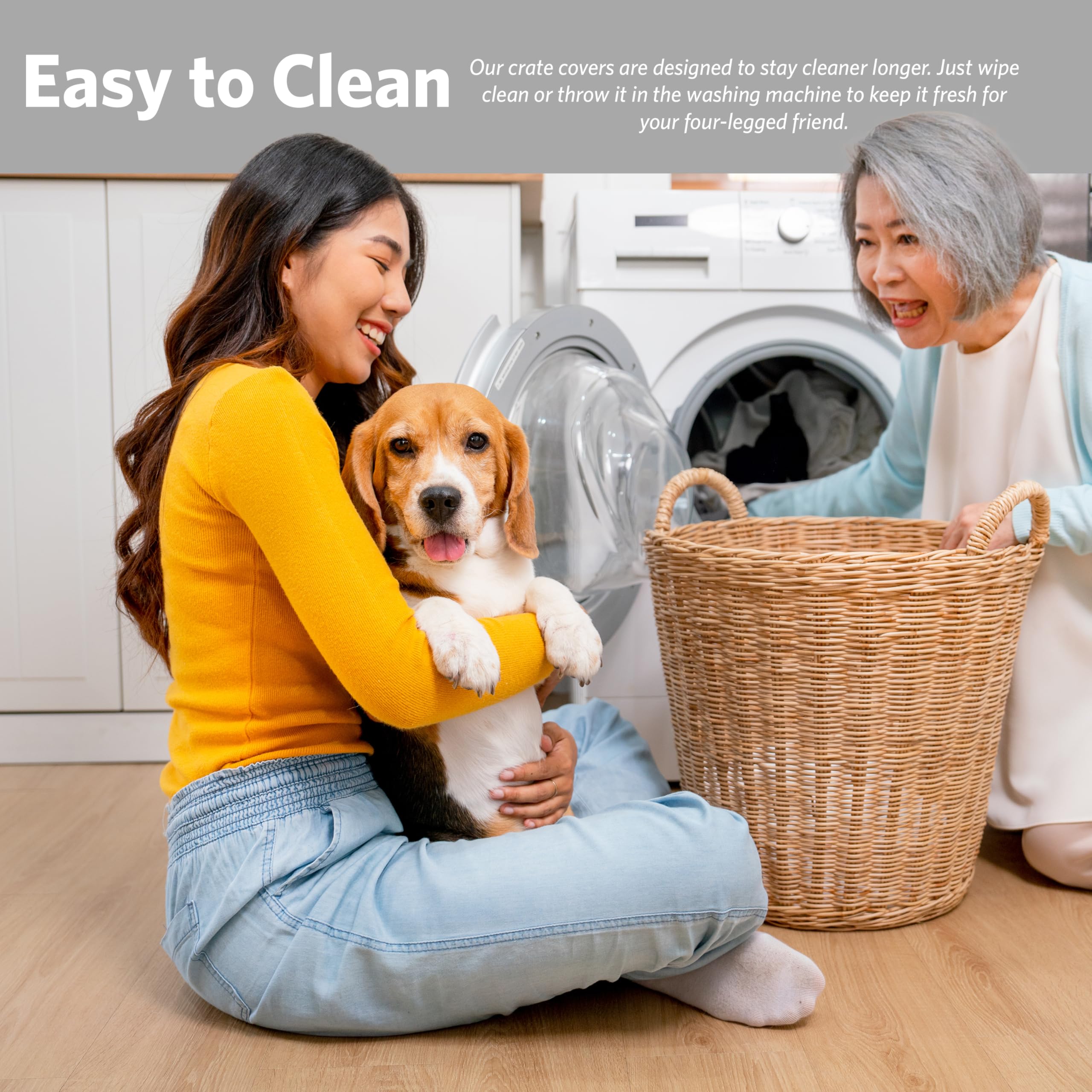 MidWest Homes for Pets housse sur caisse 30" présentant ajustement précis