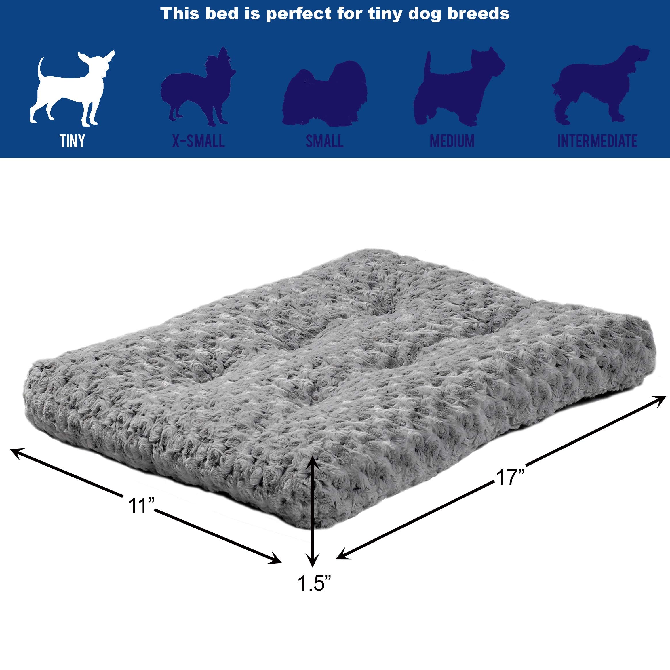 MidWest Homes for Pets lit inséré dans une caisse 18" créant réconfort