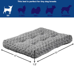 MidWest Homes for Pets lit inséré dans une caisse 18" créant réconfort