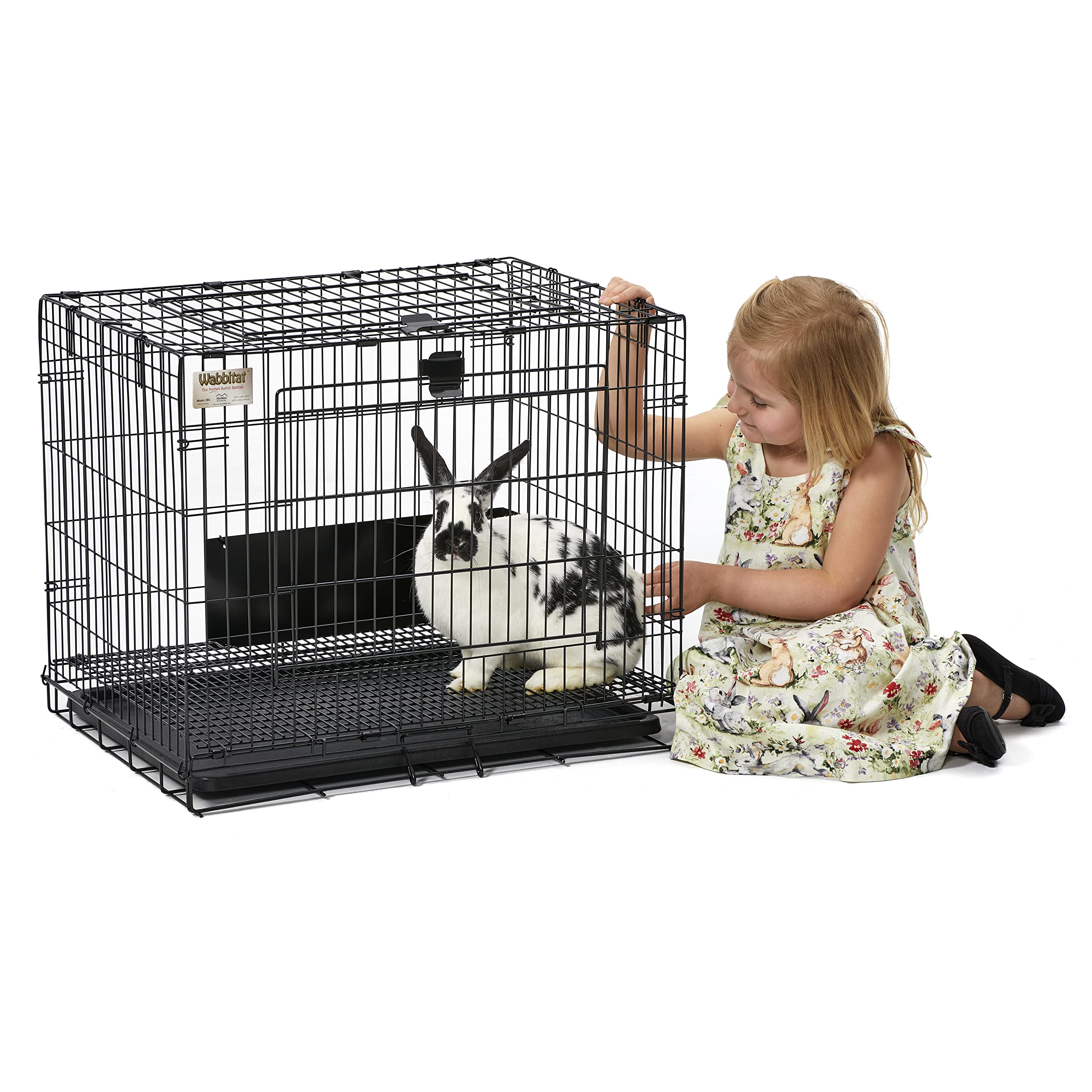 MidWest Wabbitat comparaison de taille montrant espace pour petit lapin