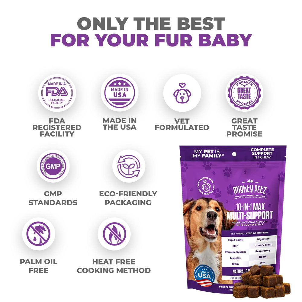 Mighty Petz texture intérieure révèle consistance mastiquable bénéfique pour hygiène