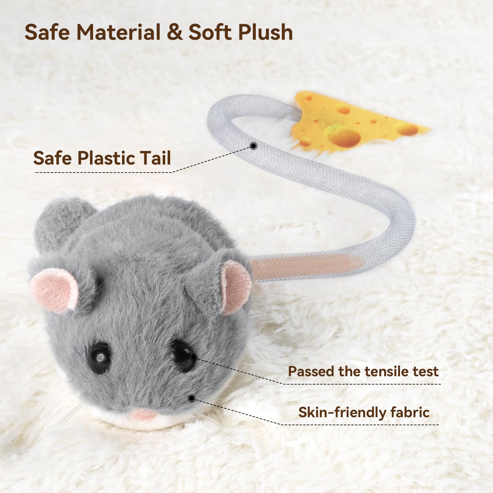 Migipaws MigiMouse insert cataire amovible prolonge l'intérêt du chat
