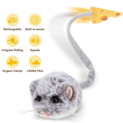 Migipaws MigiMouse pochette de cataire remplaçable pour renouveler l'odeur