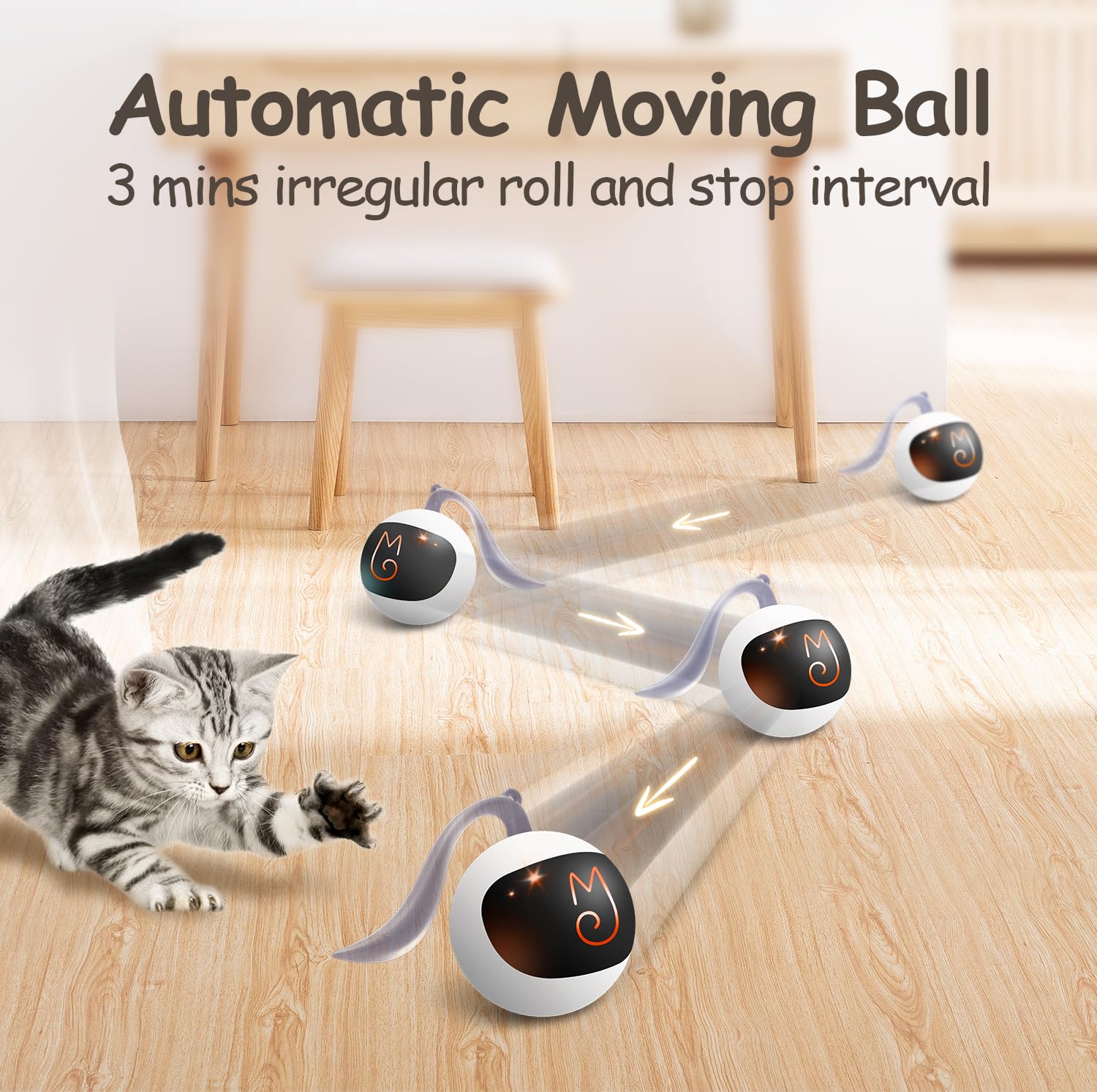 Migipaws gros plan sur la coque et LED, design visible et durable pour stimulation visuelle