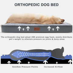 MIHIKK coupe mousse 4 pouces montrant soutien orthopédique