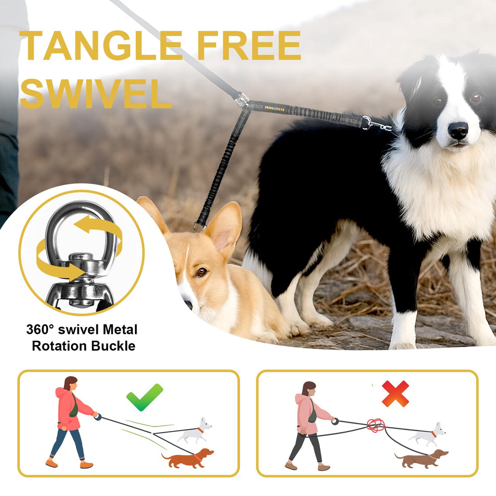MingXpet poignée en main lors d’un jogging pour confort et contrôle