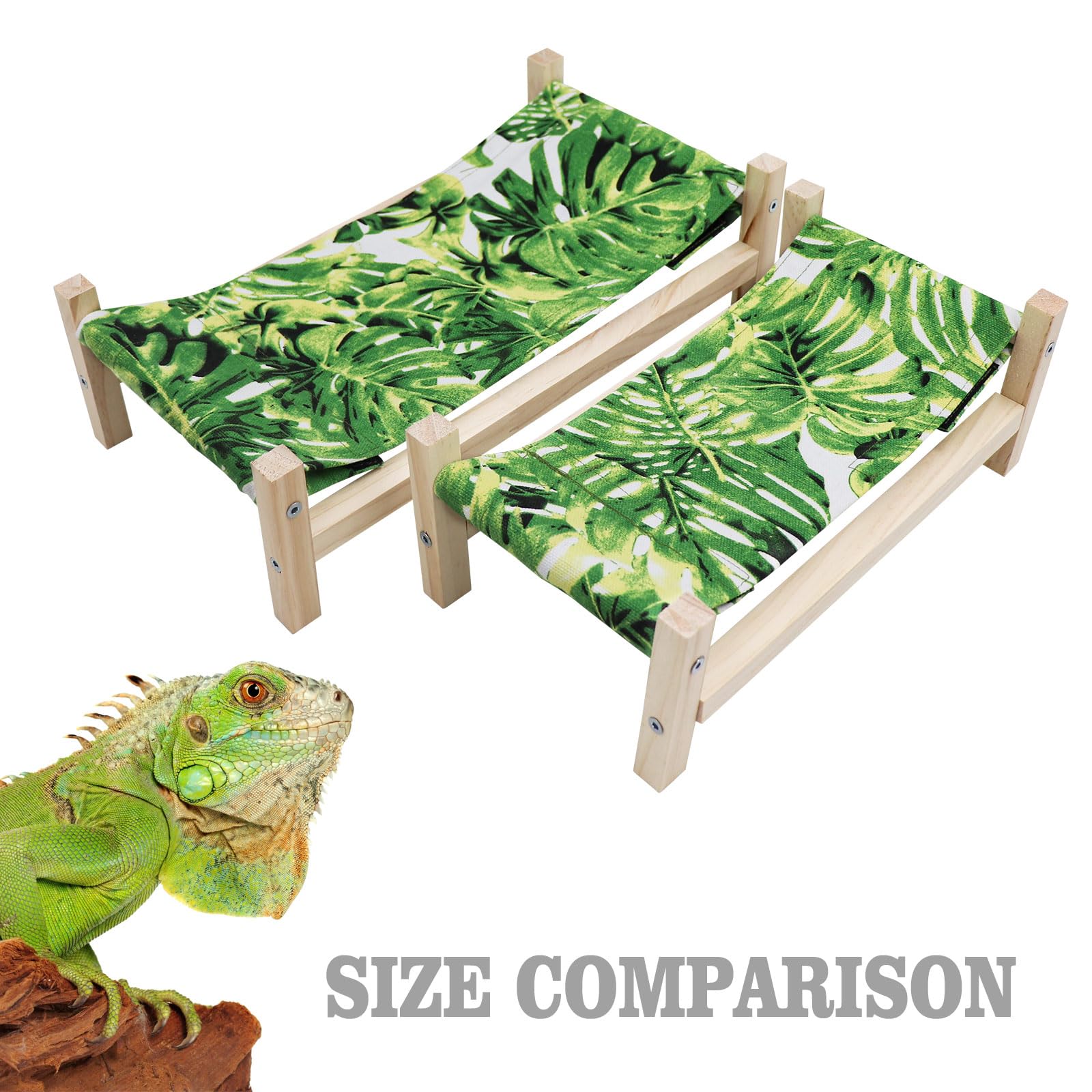 MinrzPet hamac en usage dans terrarium pour repos et observation