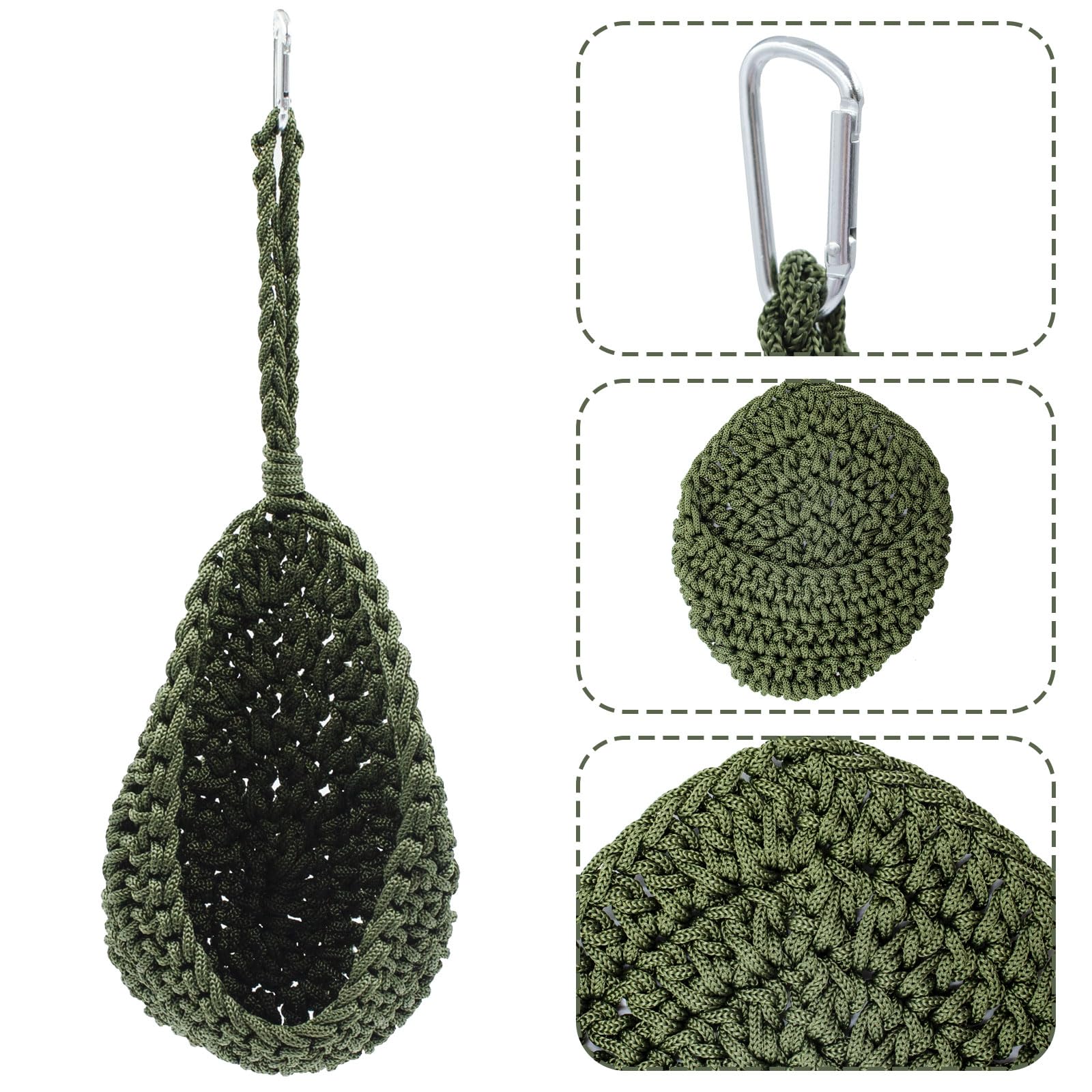 MinrzPet crochet métallique en action pour fixation rapide et sûre