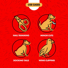 Miracle Care application sur griffe de chien soulage saignement rapidement