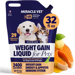 Miracle Vet emballage avant montrant produit et bénéfice nutritionnel