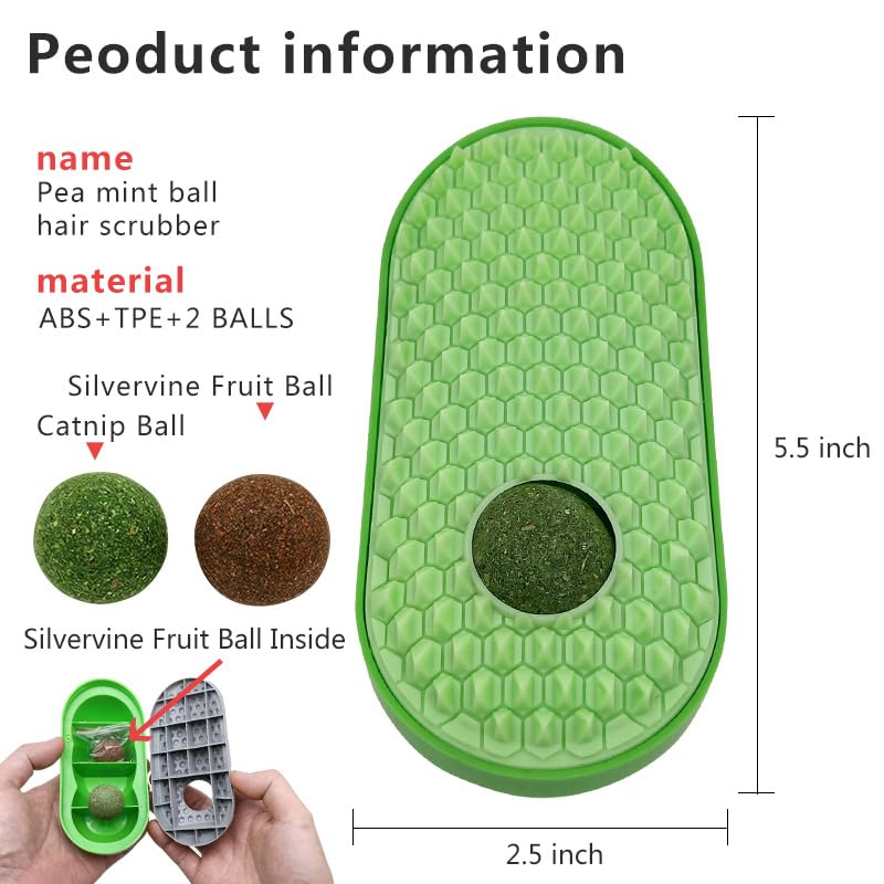 miwoowim boules de cataire et de fruit de galle en détail, alternatives attractives durables