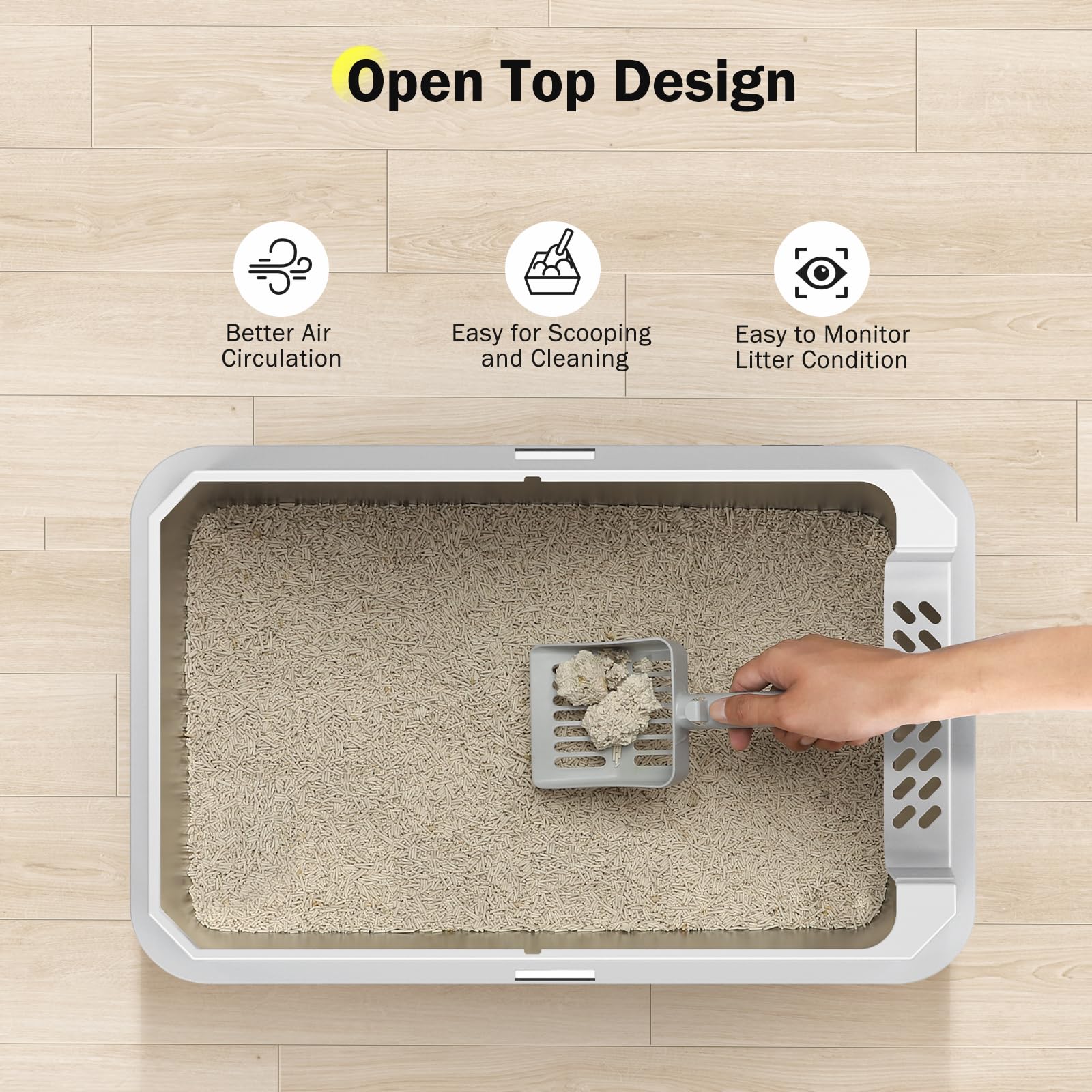 MIXJOY comparaison taille XL montrant capacité pour chats larges