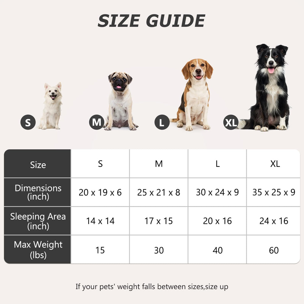 MIXJOY petit chien installé montrant confort et soutien