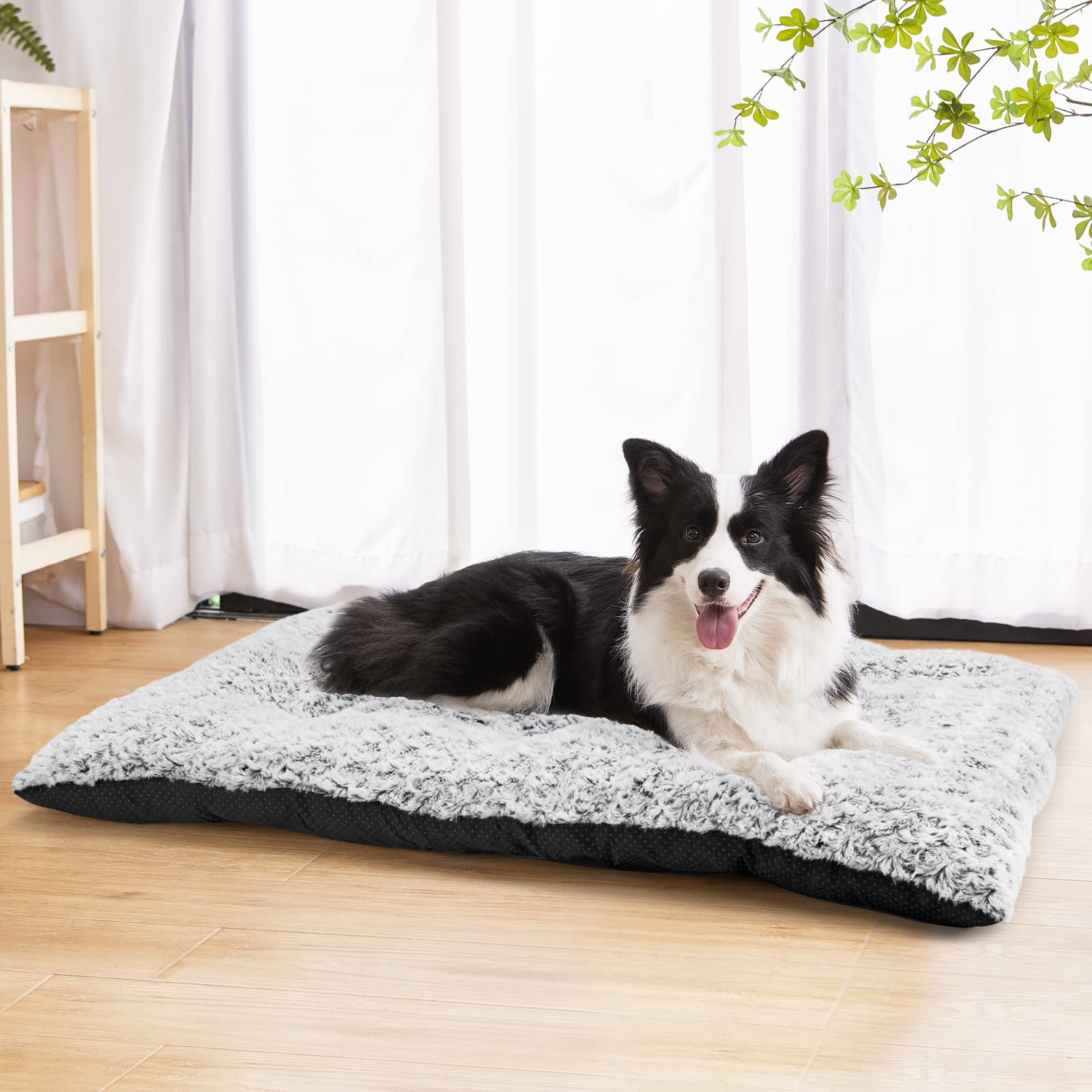 MIXJOY coussin installé dans une caisse 24" démontrant l'ajustement
